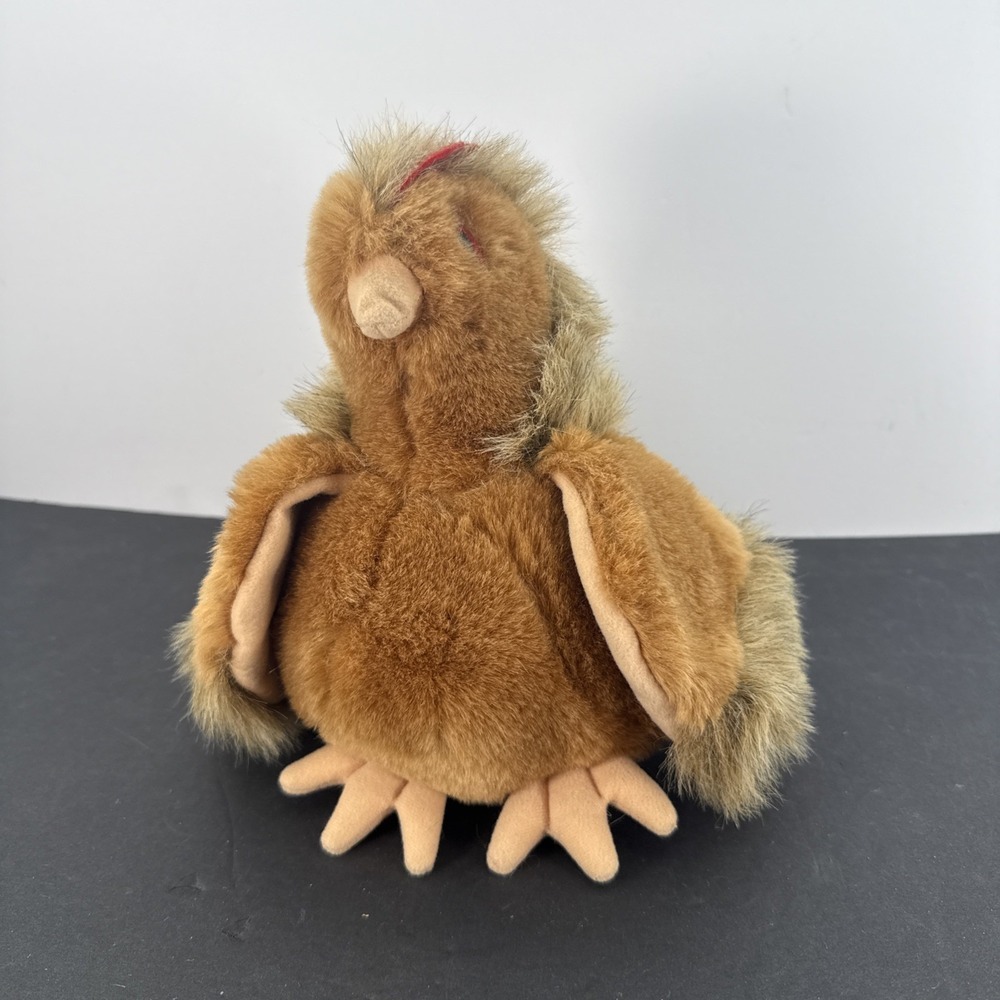 Mary Meyer Hen Chicken Plush Soft Fuzzy Stuffed Animal Toy Hen Soft RARE - Picture 2 of 8